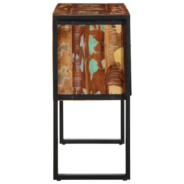 vidaXL Console Table Multicolour 90x35x75 cm Solid Reclaimed Wood