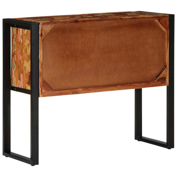 vidaXL Console Table Multicolour 90x35x75 cm Solid Reclaimed Wood