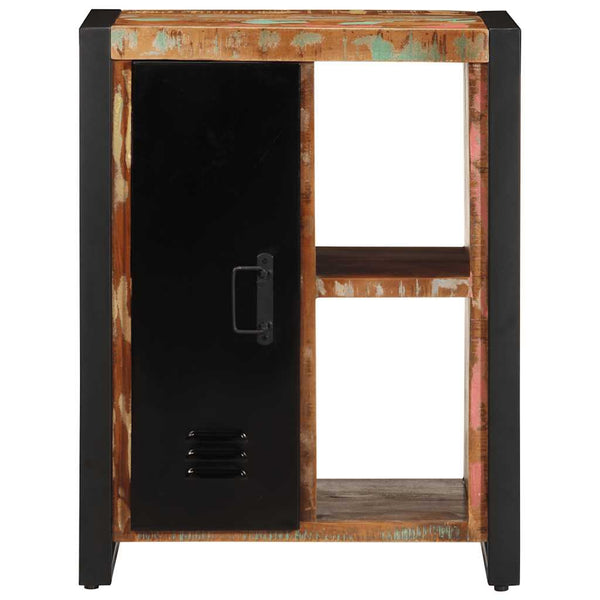 vidaXL Sideboard Multicolour 55x35x70 cm Solid Reclaimed Wood