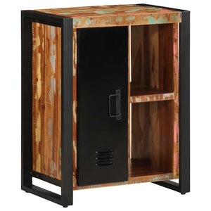 vidaXL Sideboard Multicolour 55x35x70 cm Solid Reclaimed Wood