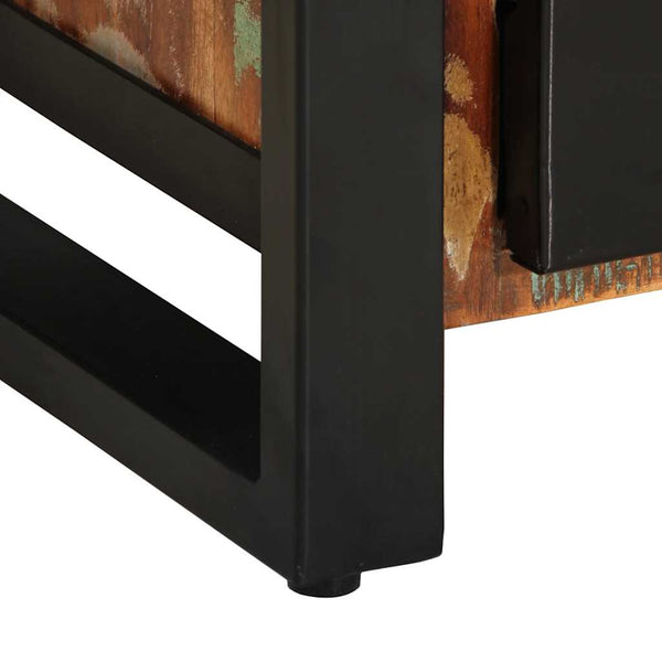 vidaXL Sideboard Multicolour 55x35x70 cm Solid Reclaimed Wood
