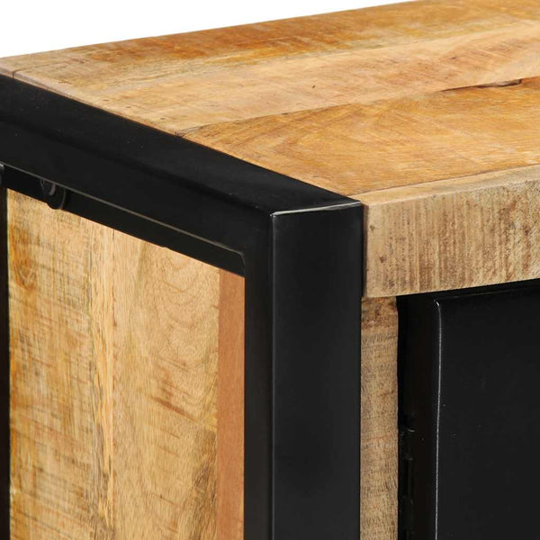 vidaXL TV Cabinet 100x30x40 cm Solid Mango Wood