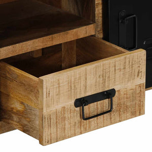 vidaXL TV Cabinet 100x30x40 cm Solid Mango Wood