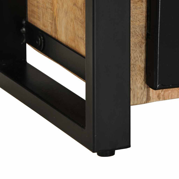 vidaXL TV Cabinet 100x30x40 cm Solid Mango Wood