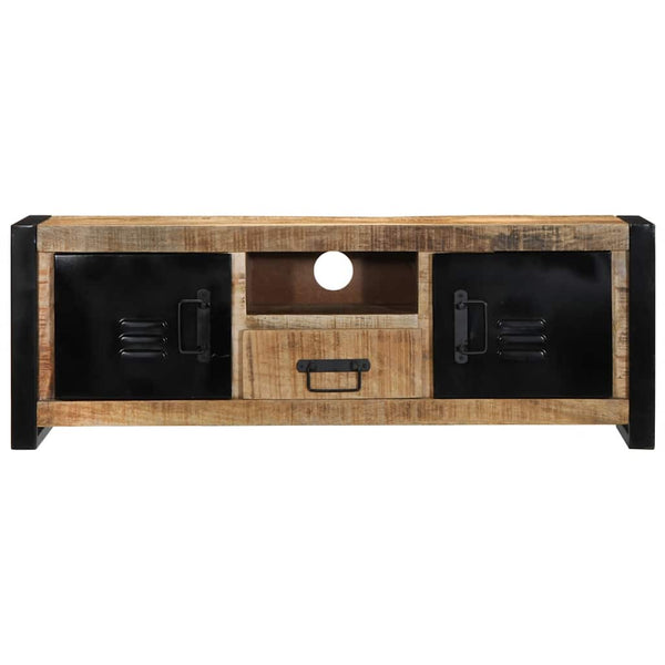 vidaXL TV Cabinet 100x30x35 cm Solid Mango Wood