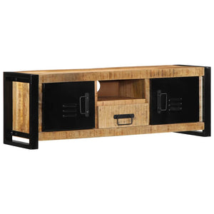 vidaXL TV Cabinet 100x30x35 cm Solid Mango Wood