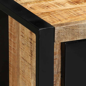 vidaXL TV Cabinet 100x30x35 cm Solid Mango Wood