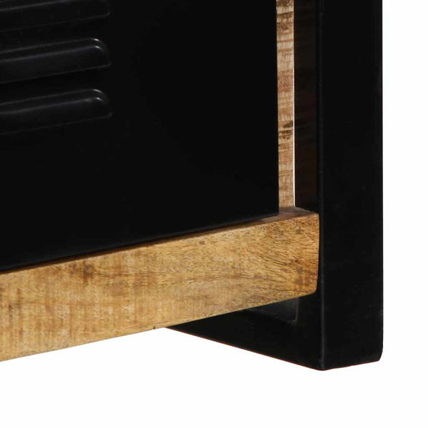 vidaXL TV Cabinet 100x30x35 cm Solid Mango Wood