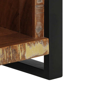vidaXL Bedside Table 40x30x80 cm Solid Reclaimed Wood