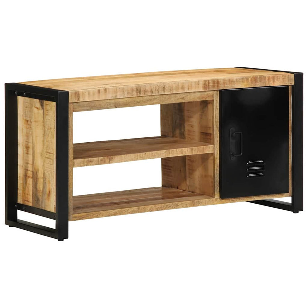 vidaXL Shoe Cabinet Brown 100 x 40 x 50 cm Solid Mango Wood