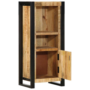 vidaXL Bathroom Cabinet 40x30x90 cm Rough Solid Mango Wood