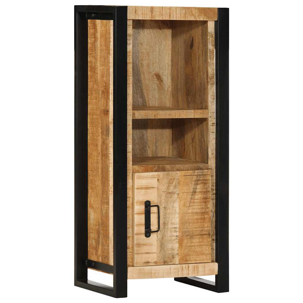 vidaXL Bathroom Cabinet 40x30x90 cm Rough Solid Mango Wood