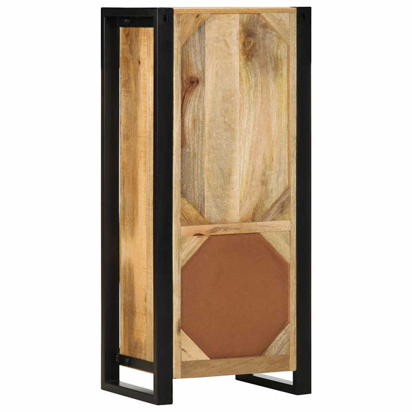 vidaXL Bathroom Cabinet 40x30x90 cm Rough Solid Mango Wood