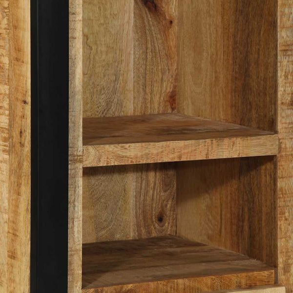 vidaXL Bathroom Cabinet 40x30x90 cm Rough Solid Mango Wood