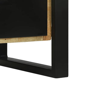 vidaXL Bathroom Cabinet Brown 40 x 35 x 90 cm Solid Mango Wood