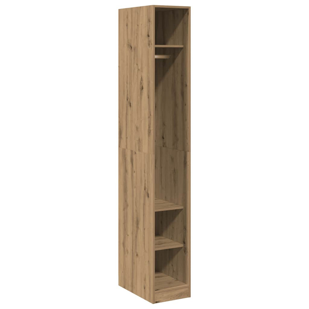 vidaXL Wardrobe Artisan Oak 30x50x200 cm Engineered Wood