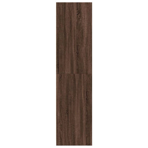 vidaXL Wardrobe Brown Oak Look 100x50x200 cm Engineered Wood