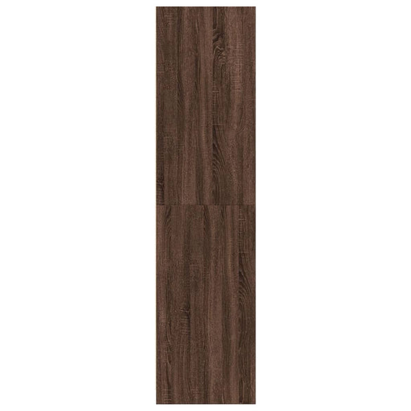 vidaXL Wardrobe Brown Oak Look 100x50x200 cm Engineered Wood