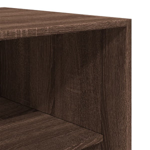 vidaXL Wardrobe Brown Oak Look 100x50x200 cm Engineered Wood