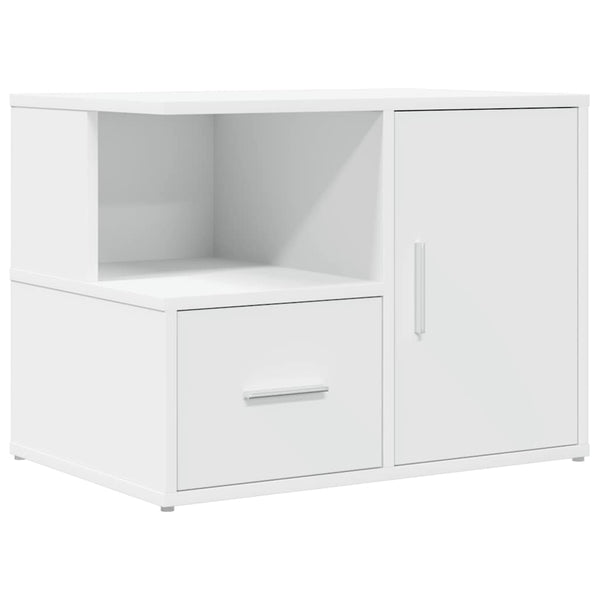 vidaXL Corner Shelf White 160x40x45 cm Engineered Wood