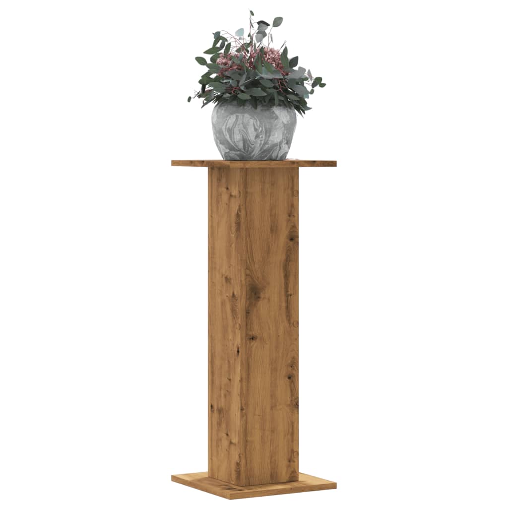 Pflanzenständer 2er-Set Artisan-Eiche 80cm