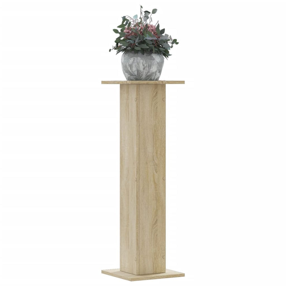 2er Set Pflanzenständer Sonoma Eiche 95cm