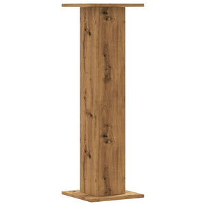 Pflanzenständer 2er Set Eiche 30x30x95cm