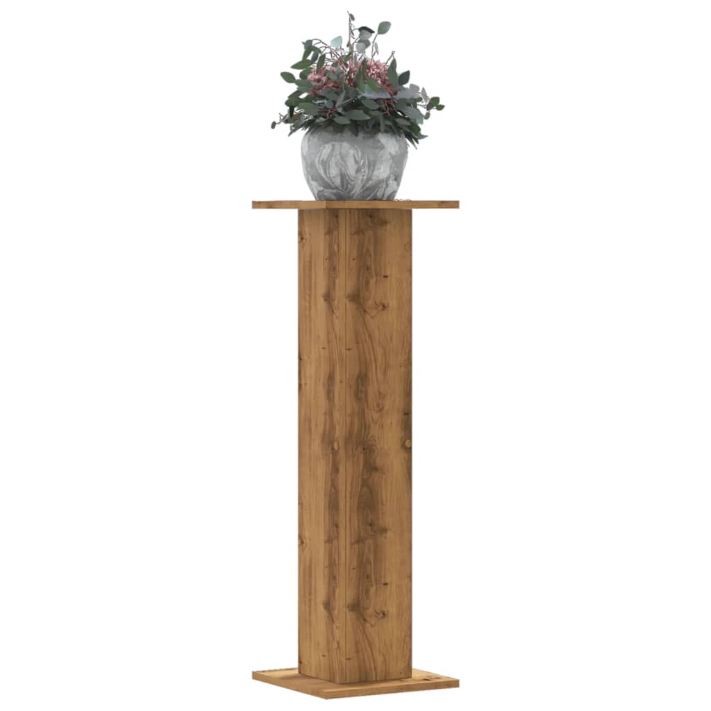 Pflanzenständer 2er Set Eiche 30x30x95cm