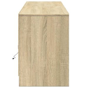 TV-Schrank Sonoma Eiche mit LED 180 cm