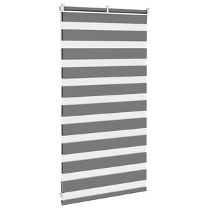 Doppelrollo Dunkelgrau 70x100 cm