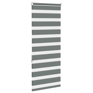 Doppelrollo Dunkelgrau 65x150 cm