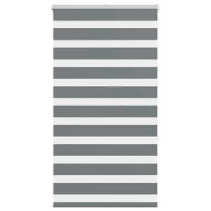 Doppelrollo Dunkelgrau 75x150 cm