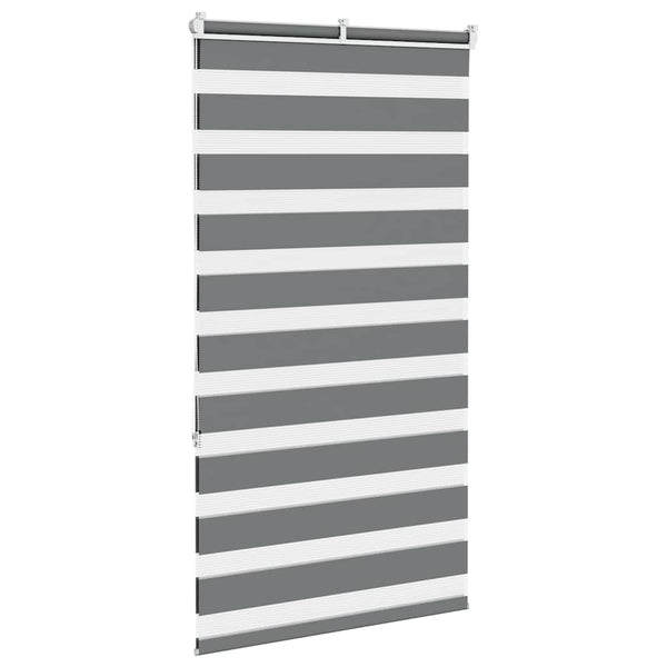 Doppelrollo Dunkelgrau 90x150 cm