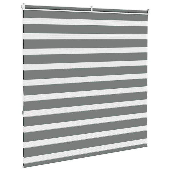 Doppelrollo Dunkelgrau 140x150 cm