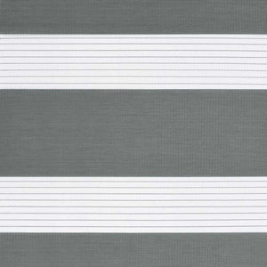 vidaXL Double Roller Blind Dark Grey 80x230 cm Fabric Width 75.9 cm Polyester