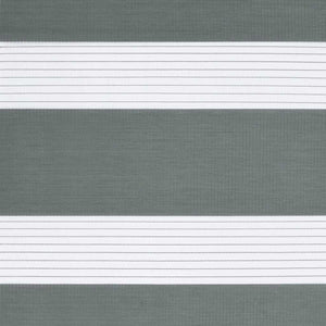 vidaXL Double Roller Blind Dark Grey 160x230cm Fabric Width 155.9 cm Polyester