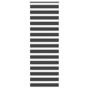 vidaXL Day/Night Blind Black 75x230 cm Fabric width 70.9 cm Polyester