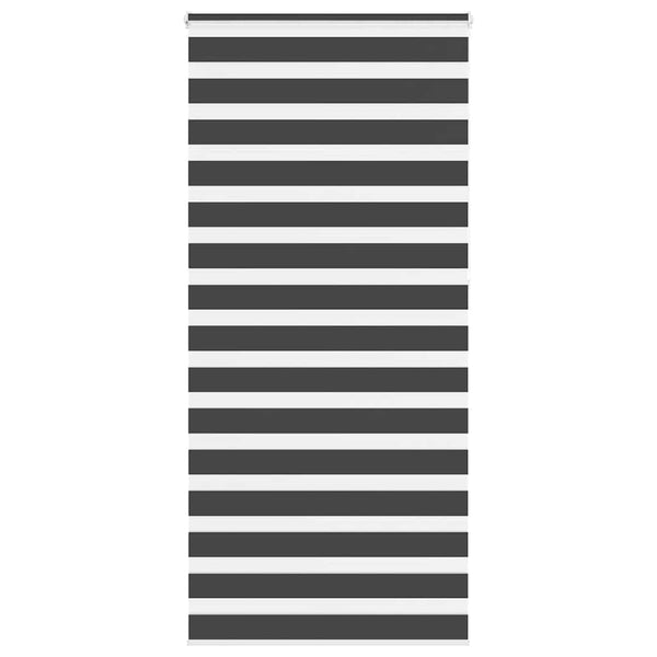 Doppelrollo Schwarz 110x230 cm