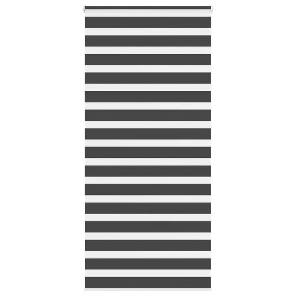 Doppelrollo Schwarz 115x230 cm