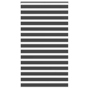 Doppelrollo Schwarz 120x230 cm