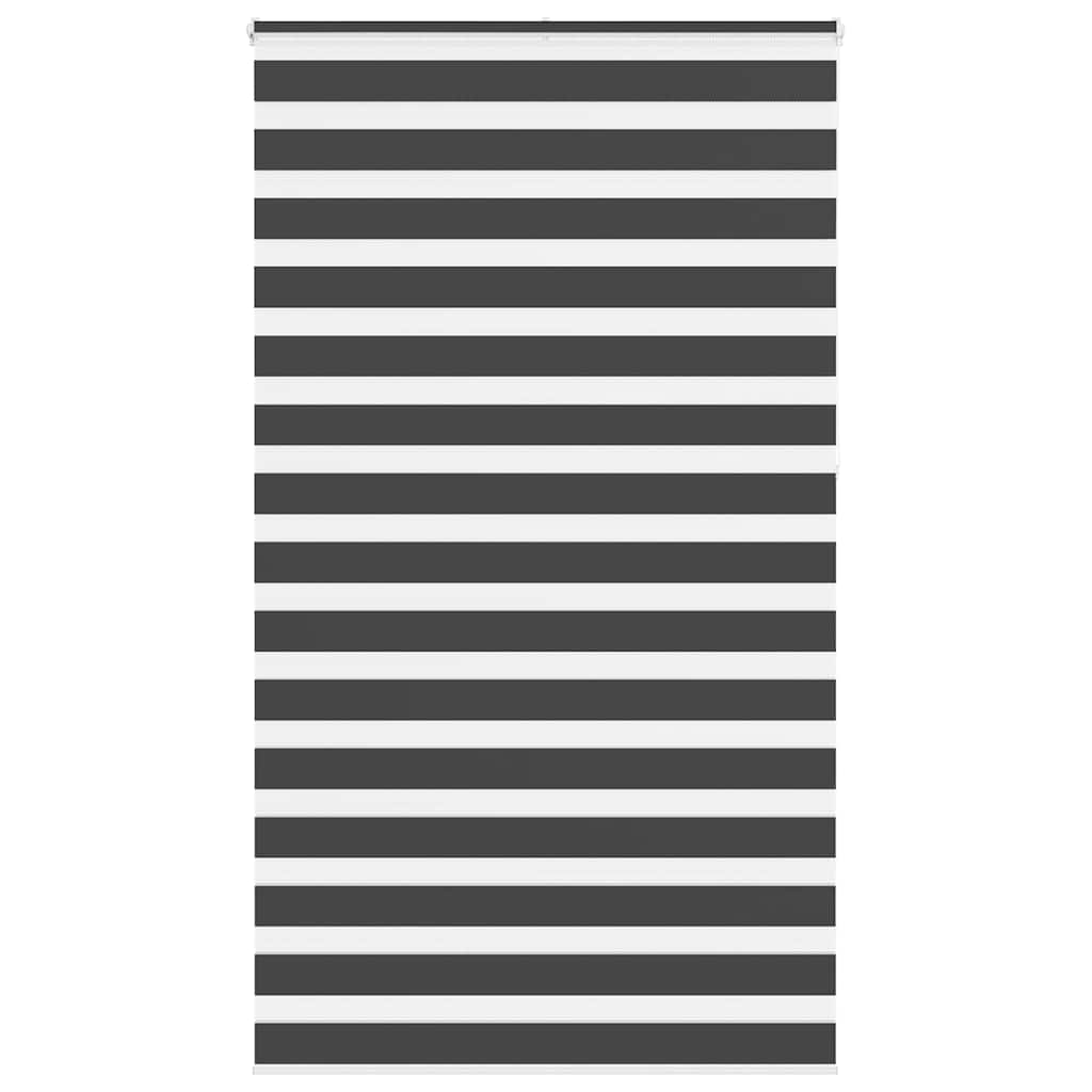 Doppelrollo Schwarz 120x230 cm