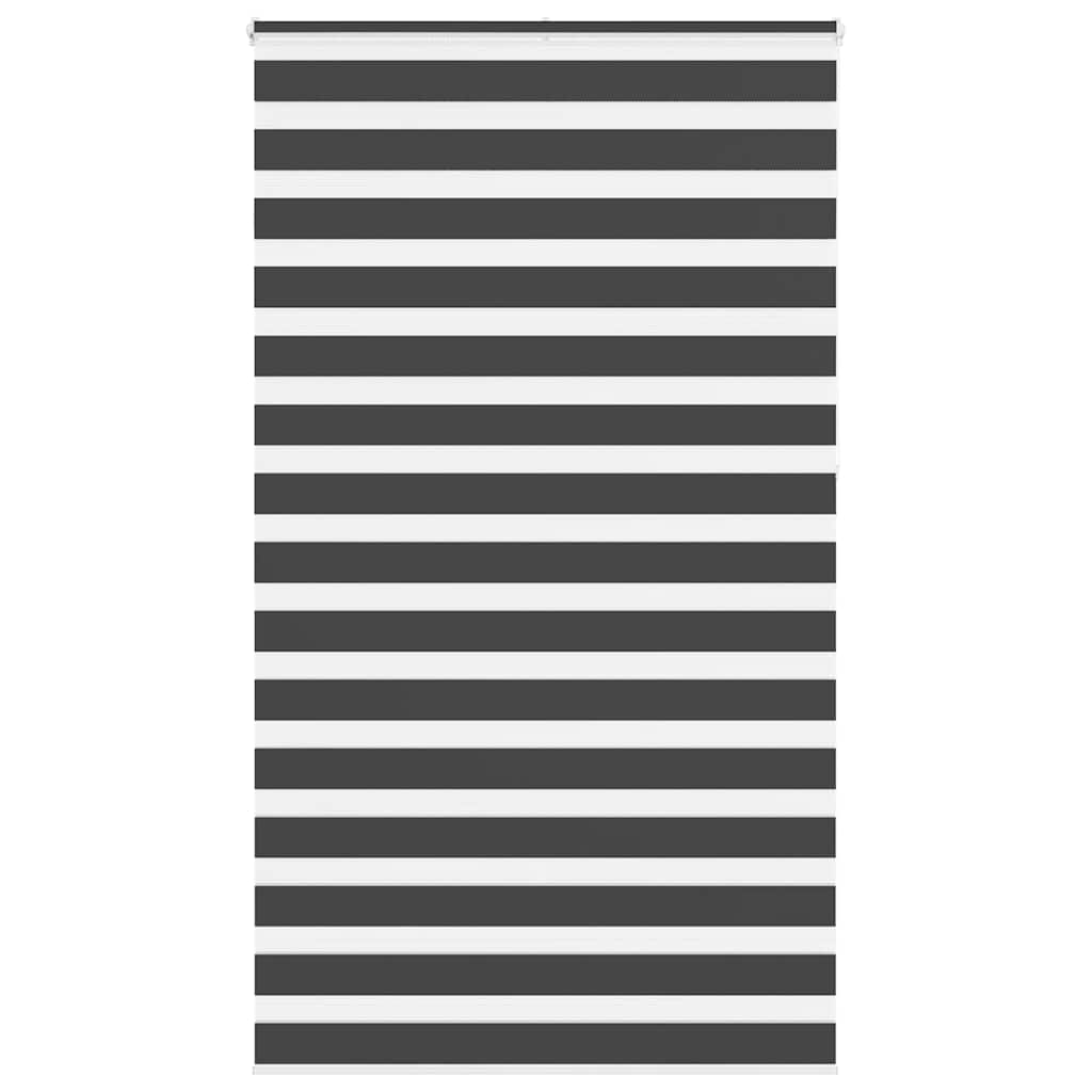 Doppelrollo Schwarz 135x230 cm