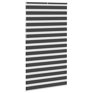 Doppelrollo Schwarz 135x230 cm