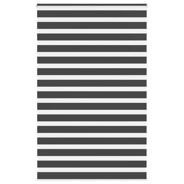Doppelrollo Schwarz 140x230 cm