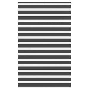 Doppelrollo Schwarz 150x230 cm