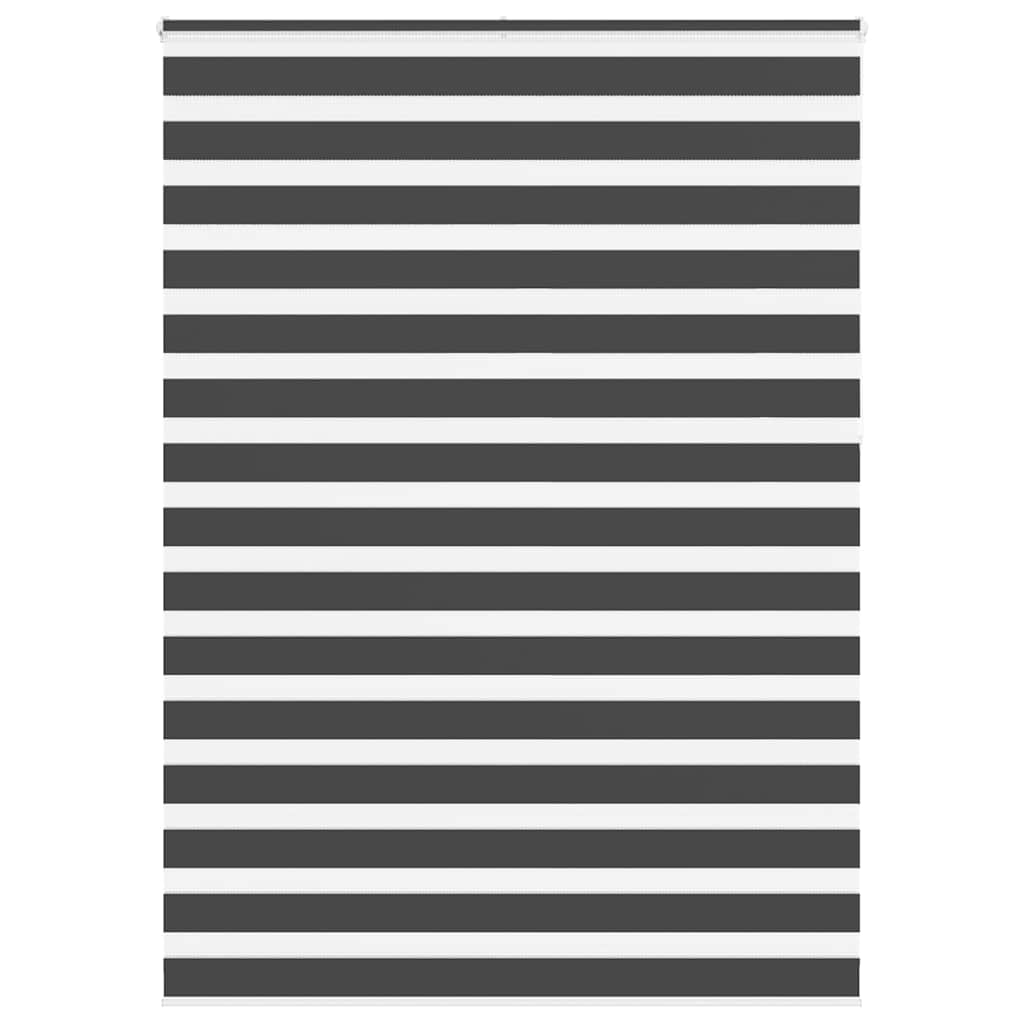 Schwarzes Doppelrollo 155x230 cm
