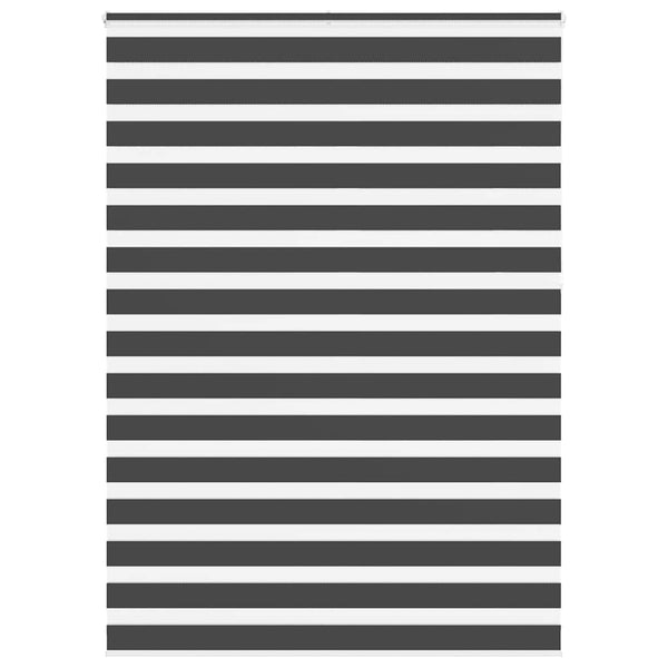 Schwarzes Doppelrollo 155x230 cm