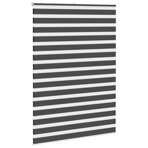 Schwarzes Doppelrollo 155x230 cm