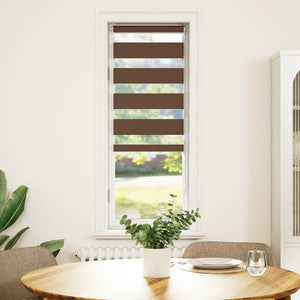 Doppelrollo Braun 40x100 cm