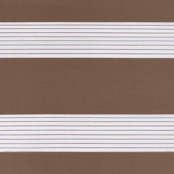 Doppelrollo Braun 105x100 cm